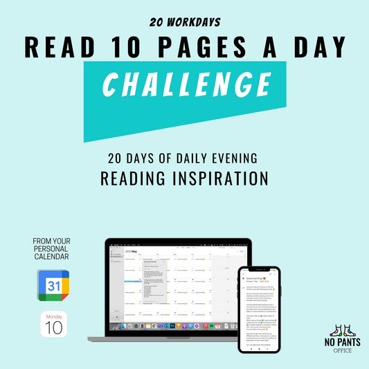 Read 10 Pages A Day Challenge